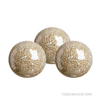 Mosaic Balls Art Decorative  Balls Sphere Diameter 4