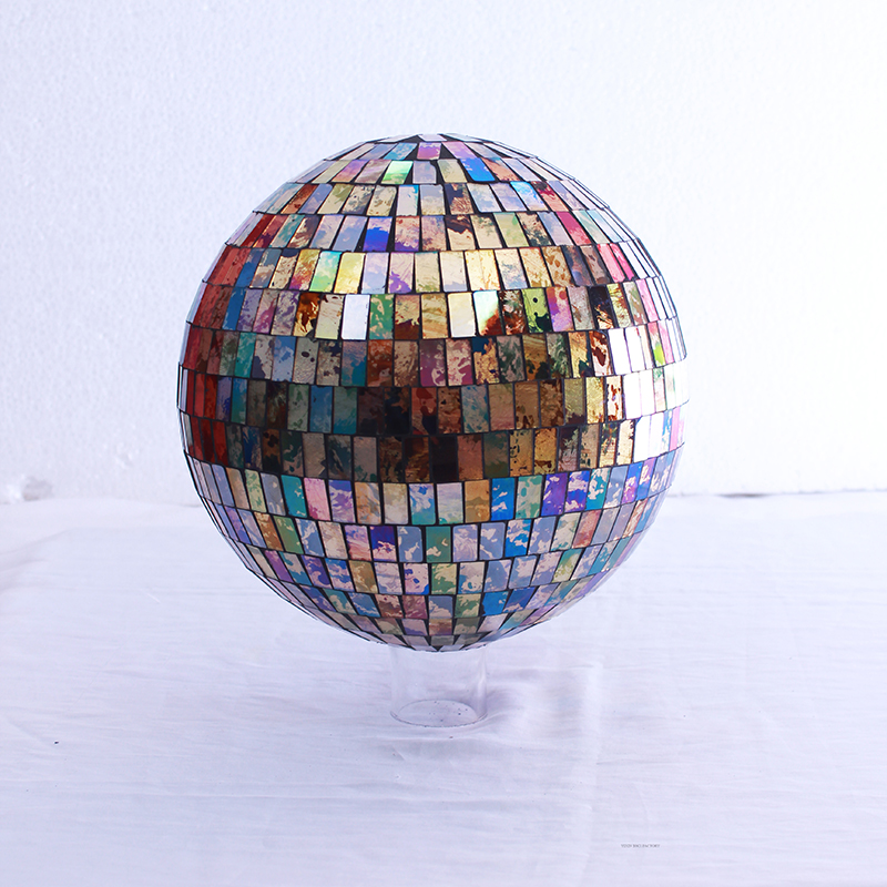 Tiled Mosaic Gazing Ball Designs Multi-colored Outdoor | Yixin