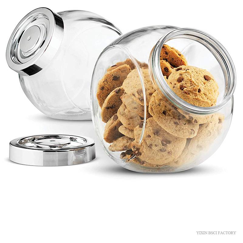 Bulk Glass Jars And Containers For Food,snacks Yixin