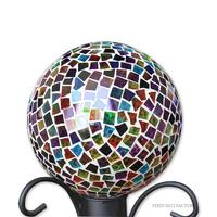Mosaic Gazing Globe Garden Ball for Lawn and Yard