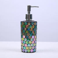 Colorful Mosaic Bath Accessories for Soap Dispenser