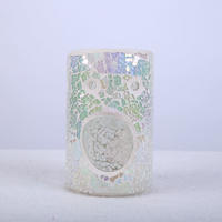 Shining Crackle Mosaic Oil Burner for Gifts