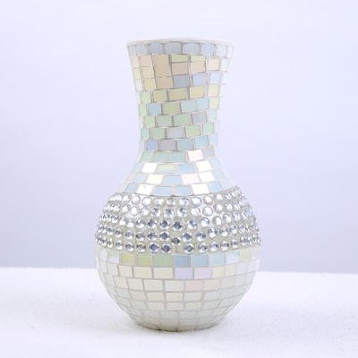 Custom Mosaic Glass Vase China Supplier