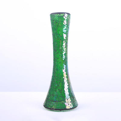 Rainbow Green Mosaic Glass Vase Supplier
